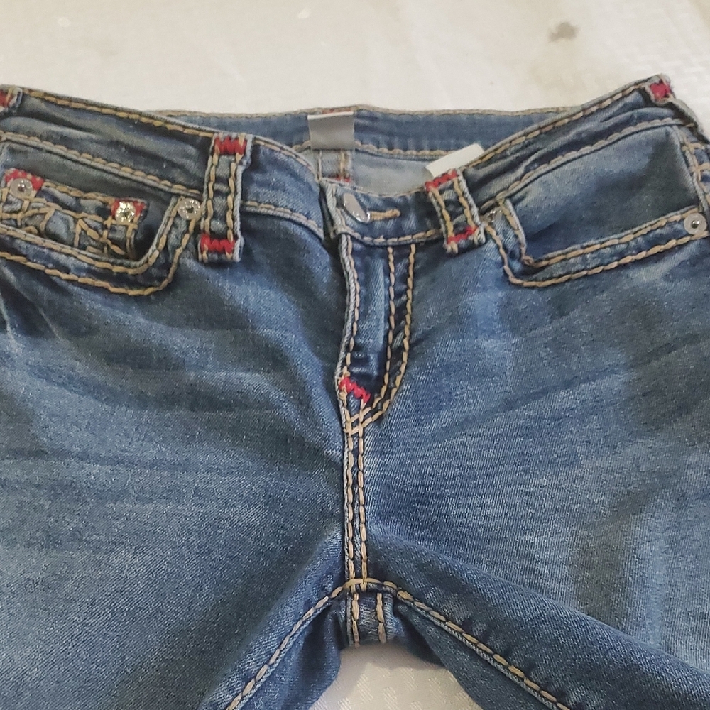 True Religion Halle Blue Skinny Jeans Sz 30 - Picture 13 of 15